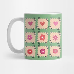 Cute Patchwork Mug